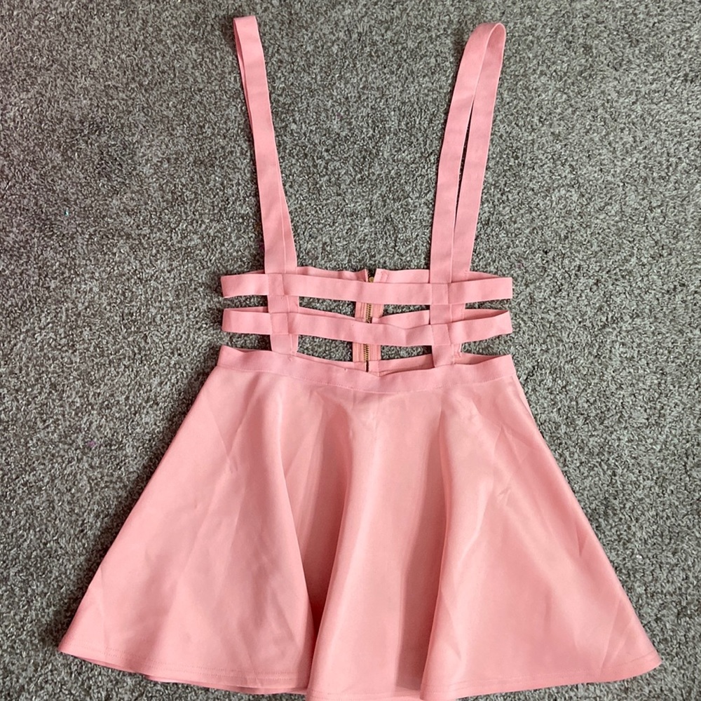 Pink harness skirt